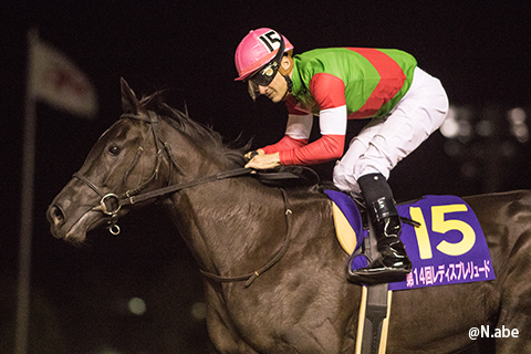 競馬女子部 : レディスプレリュード（JpnII）の写真。と、神様の馬。