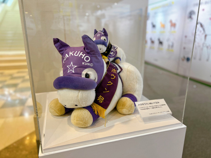 競馬女子部 : JRA競馬博物館の特別展「白毛図鑑 純白のサラブレッド」