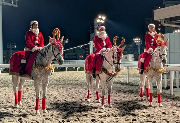 競馬女子部 : お馬さんがトナカイさん